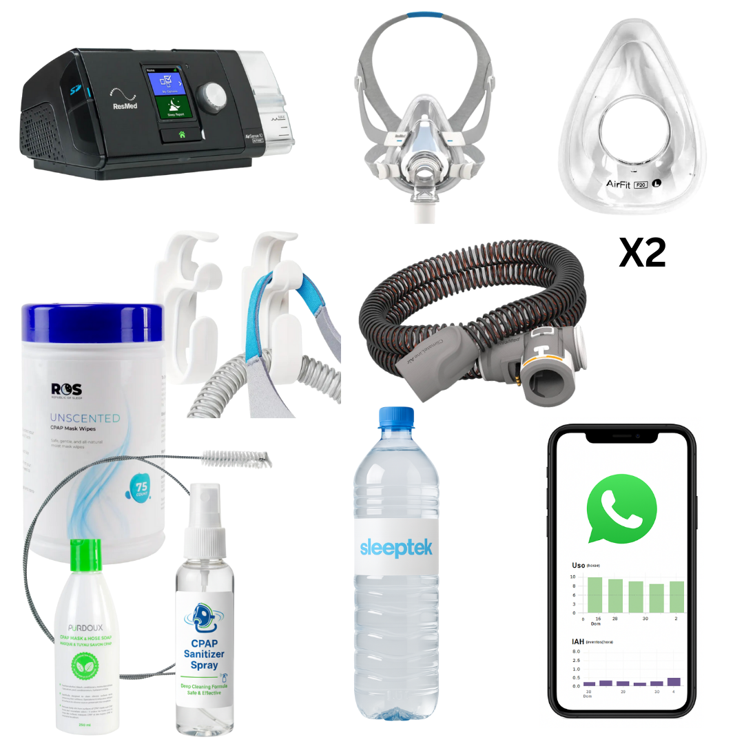 Plan Óptimo 12 Meses - Resmed Airsense 10 Autoset