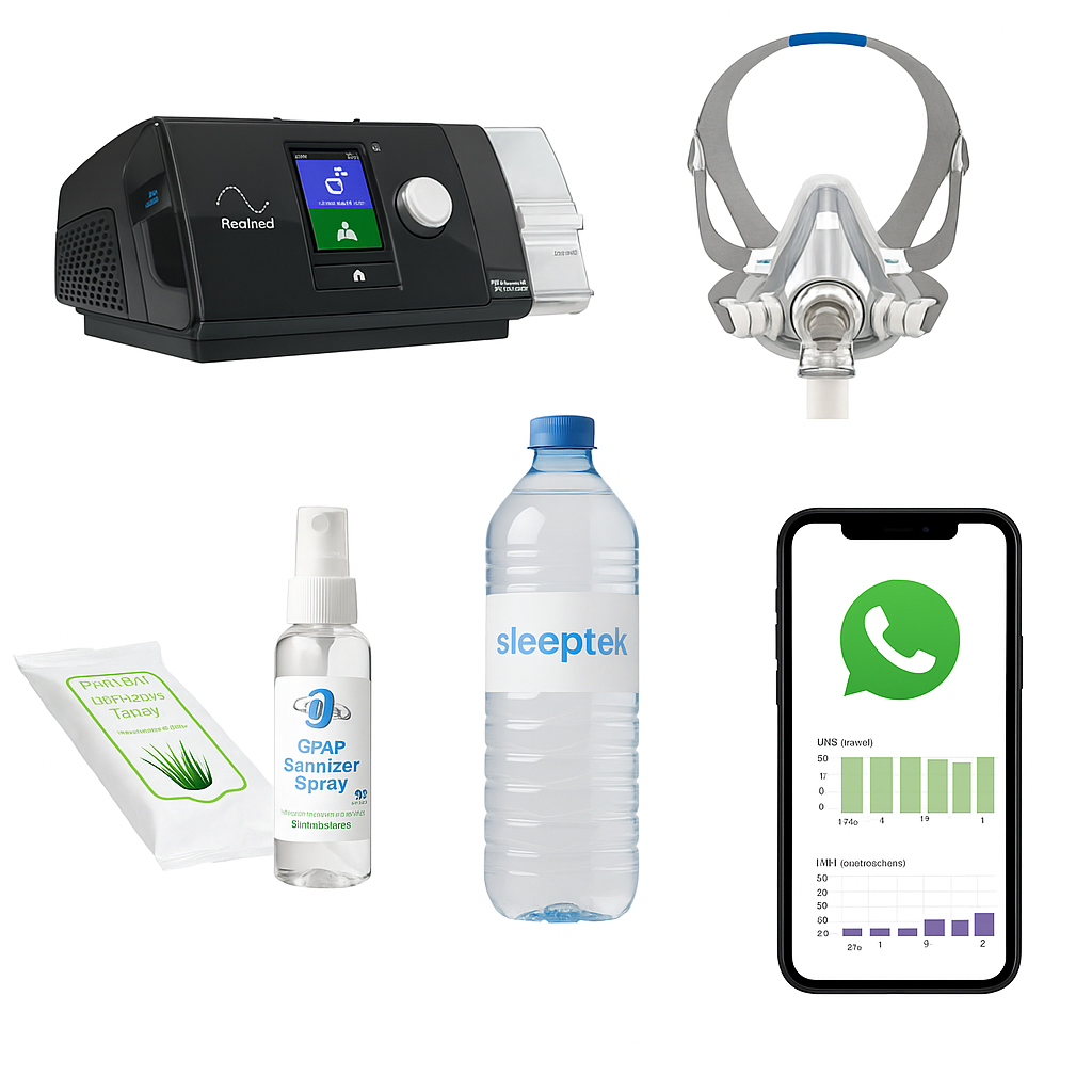 Plan Esencial 12 Meses - Resmed Airsense 10 Autoset